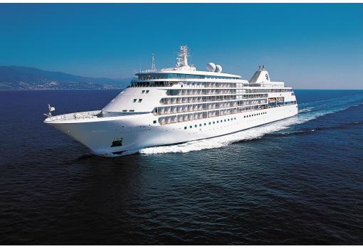 El Silver Shadow es un elegante y refinado barco de crucero